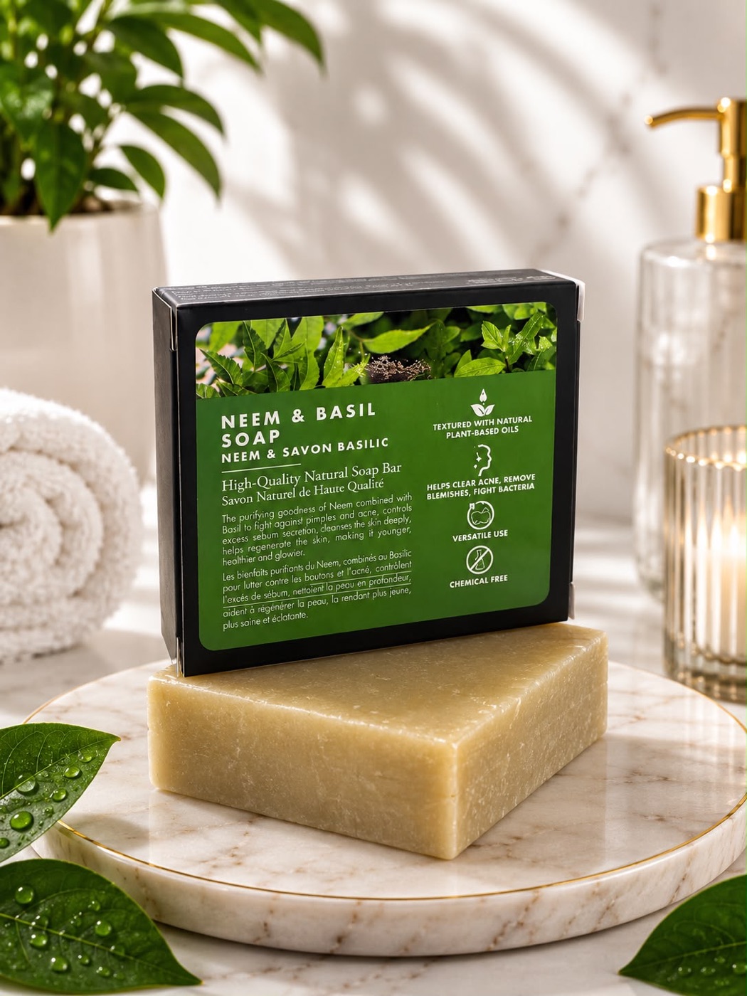 Neem & Basil Soap